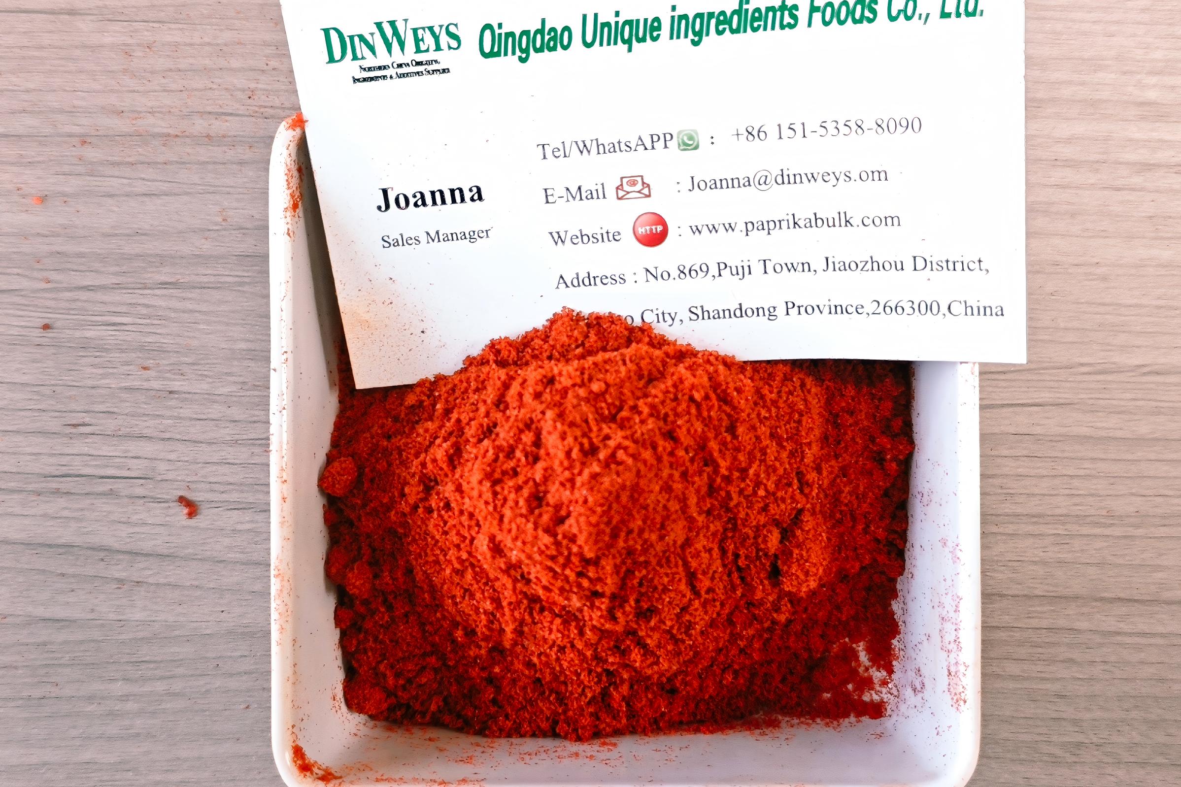 paprika powder 100ASTA manufacturer China