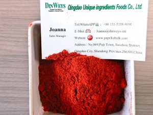 120 ASTA Paprika Powder Manufacturer Dinweys Qingdao