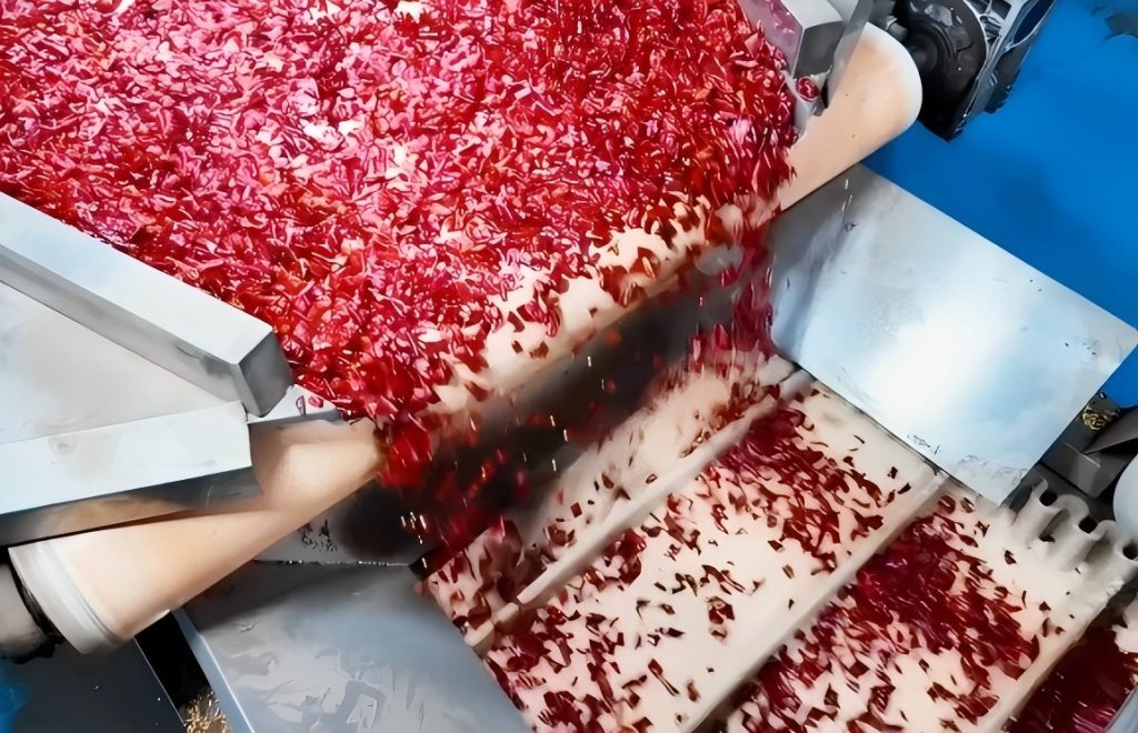 BRCGS-certified paprika powder processing facility demonstrating moisture and ASTA color standardization.